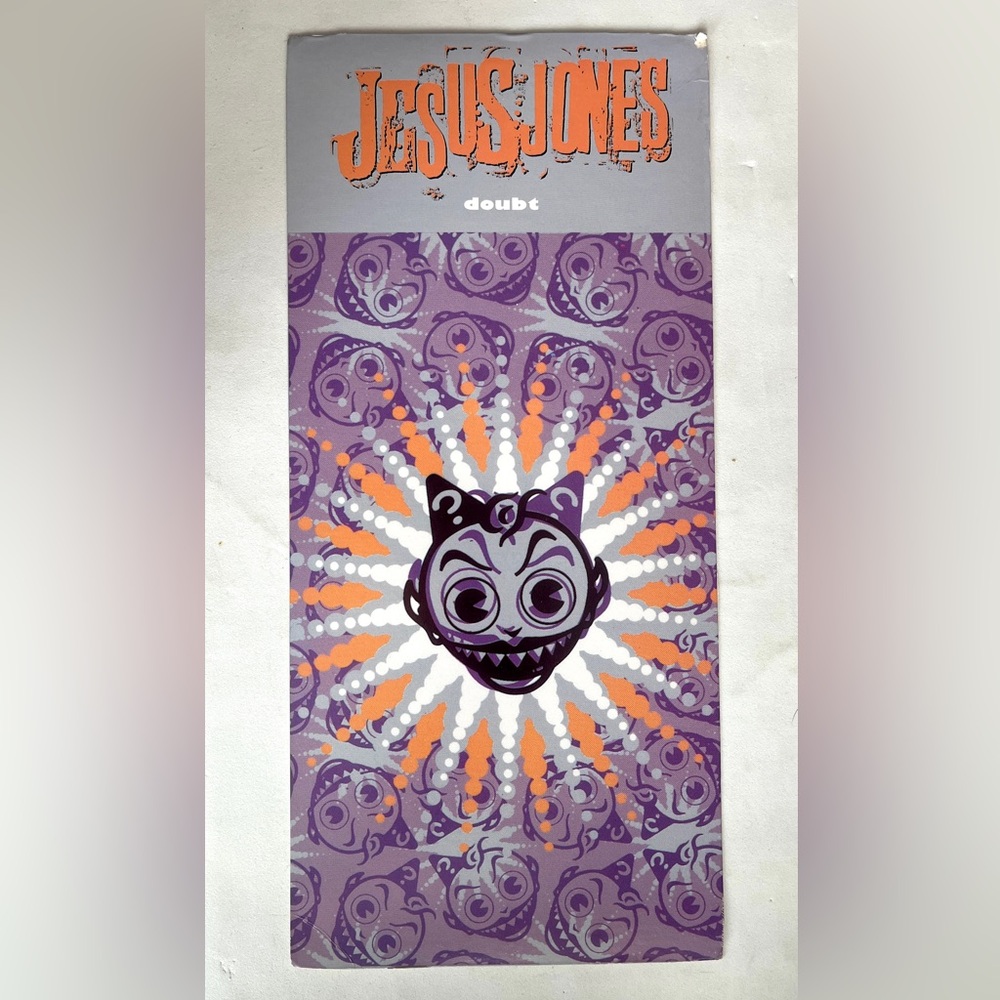 Jesus Jones Album cover & back- framable 2 pieces